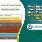 A Comprehensive Guide to ‘What the Color of Your Urine Says About Your Health′ by Dr. Debmalya Gangopadhyay, Consultant Urologist in Kolkata
