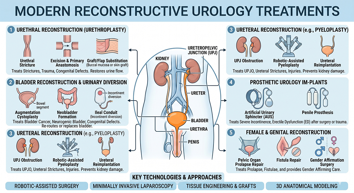Understanding Modern Reconstructive Urology Treatments in Kolkata in 2026