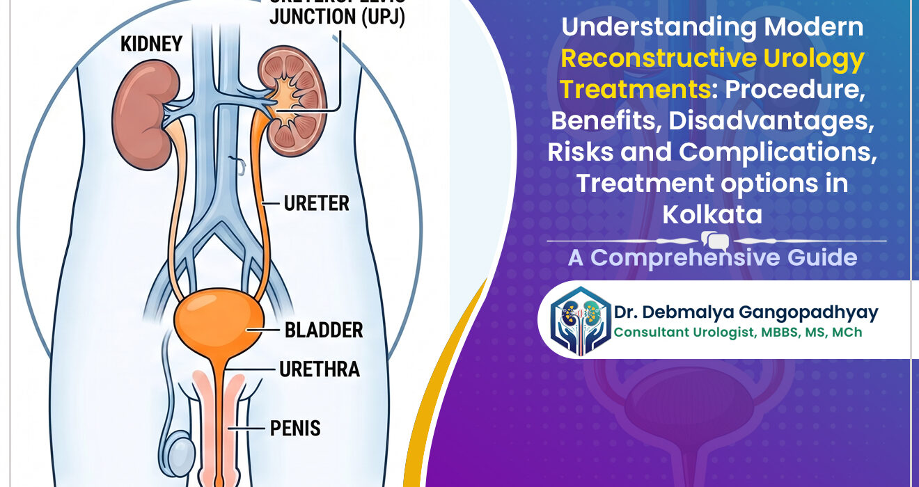 Understanding Modern Reconstructive Urology Treatments: Procedure, Benefits, Disadvantages, Risks and Complications, Treatment options in Kolkata in 2026