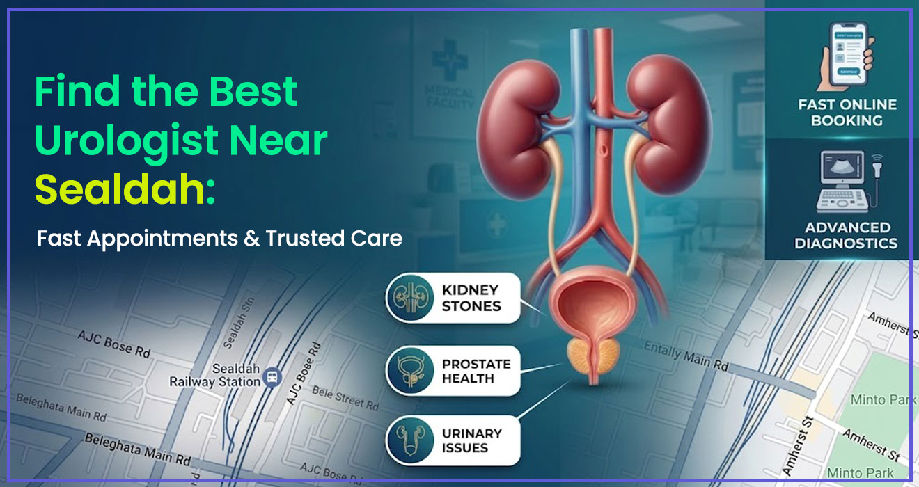 A complete guide on ‘Find the Best Urologist Near Sealdah: Fast Appointments & Trusted Care′