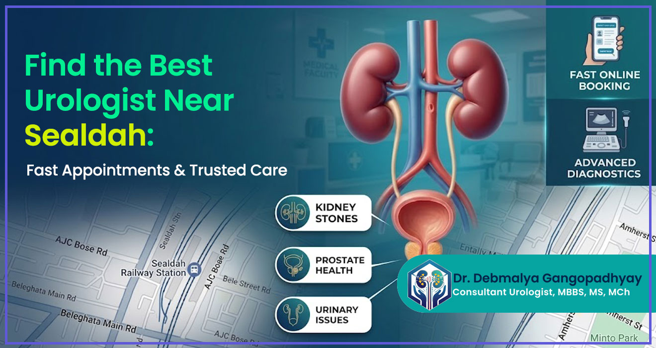 A complete guide on ‘Find the Best Urologist Near Sealdah: Fast Appointments & Trusted Care′